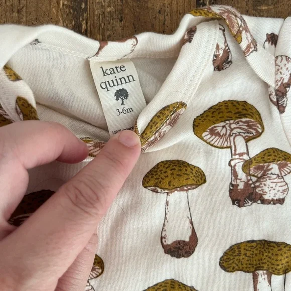 Kate Quinn mushroom onesie - Picture 2 of 2